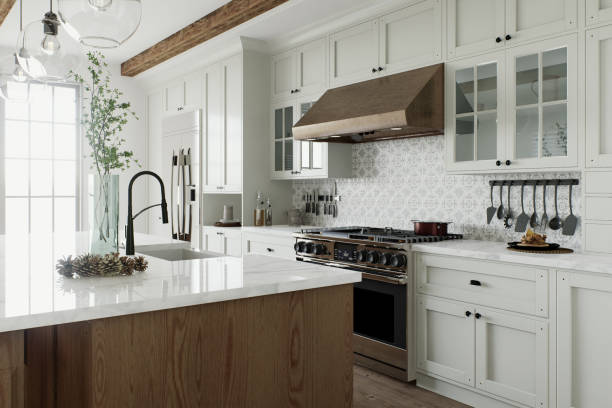 Hardwood kitchen floor Columbia